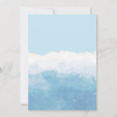 Invitation Blue Ice Cream Scoops Pour Deux Garçons Anniversai (Dos)