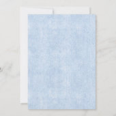 Invitation Blue Jeans Denim et Diamonds 25e anniversaire fête (Dos)