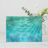 Invitation Blue Lagoon (Debout devant)