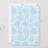 Invitation Blue Little Princess Royal Birthday Girl (Dos)