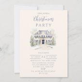 Invitation Blue Manor Christmas (Devant)