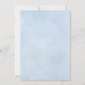 Invitation Blue Mediterranean Lemon Wedding (Dos)