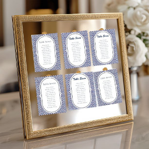 Invitation Blue Mexican Talavera Espagnol Mariage Numéro de t