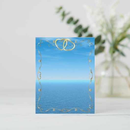 Invitation Blue Ocean4 (Debout devant)