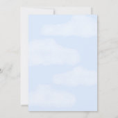 Invitation Blue One Silly Goose 1er anniversaire (Dos)