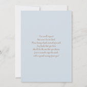 Invitation Blue Pampas Grass Arch Baby shower garçon Invitati (Dos)