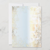 Invitation Blue Pastel Dreamcatcher C'est un Baby shower garç (Dos)