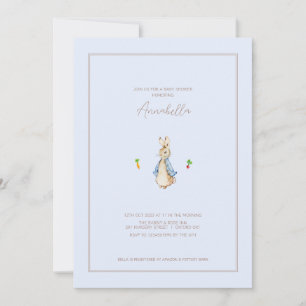 Invitation Blue Peter le lapin Beatrix Potter Bunny