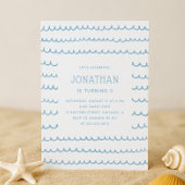 Invitation Blue Pool & Beach Party | Anniversaire de enfant n
