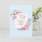 Invitation Blue Reflection (Debout devant)