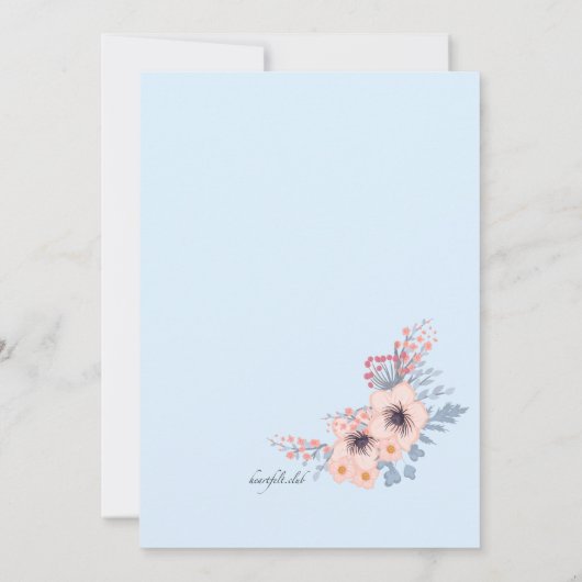 Invitation Blue Reflection (Dos)