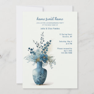 Invitation Blue Romance