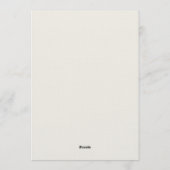 Invitation Blue Rustic Botanical Wedding (Dos)