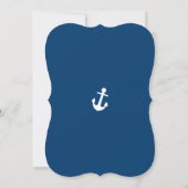 Invitation Blue Sailboat Nautical Boy Baby shower (Dos)