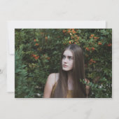 Invitation Blue Scrubs Nurse Photo Elle L'A Fait Graduation (Dos)