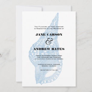 Invitation Blue Shell