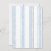 Invitation Blue She's off the Market Fête des mariées (Dos)