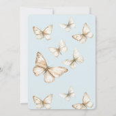 Invitation Blue Skies & Butterflies Birthday (Dos)