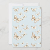 Invitation Blue Skies & Butterflies Bridal Shower (Dos)