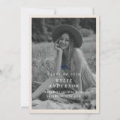 Invitation Blue Tassel High School Graduation Party (Dos)