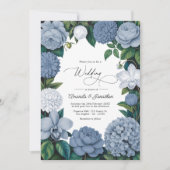 Invitation Bluebell Haze, Pale Delft & Cloud White Wedding (Devant)