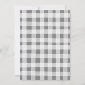 Invitation Blueberry fraise Baby Baby shower Brunch (Dos)