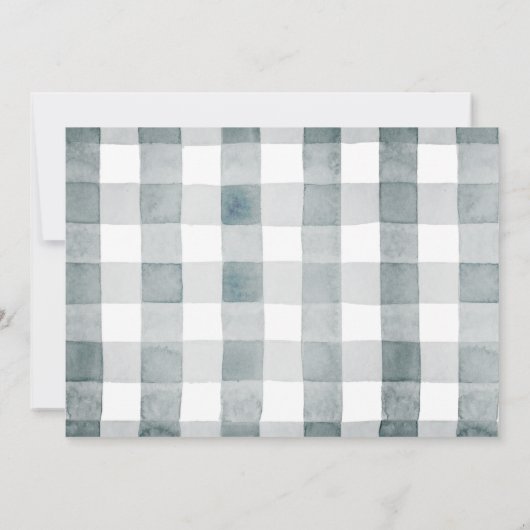 Invitation Blueberry Hedgehog Berry 1er anniversaire Photo (Dos)