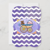 Invitation Blueberry Smear Baby Stuff (Devant)