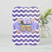 Invitation Blueberry Smear Baby Stuff (Debout devant)