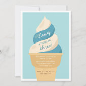 Invitation Blueberry Swirl Ice Cream Anniversaire de enfant P (Devant)