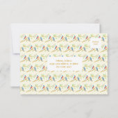 Invitation Bluebirds Save The Date Wedding Announcement (Dos)