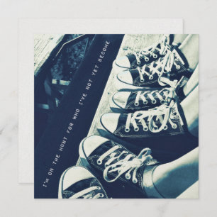 Invitation BLUES basket 5,25 x 5,25