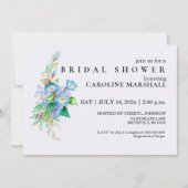 Invitation Blues célestes (Devant)