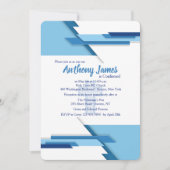 Invitation Blues Droite (Devant)