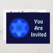 Invitation Bluestar (Devant / Derrière)