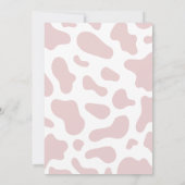 Invitation Blush Baby Clothesline Little Cowgirl Baby Shower (Dos)