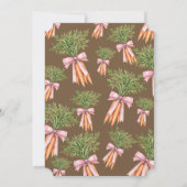 Invitation Blush Barn Horse Birthday Black Girl (Dos)