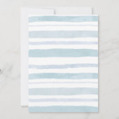 Invitation Blush Blue Moon Stars Boho Boho Baby shower (Dos)