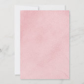 Invitation Blush & Bourgogne Floral 70e anniversaire Invitati (Dos)