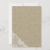 Invitation Blush Daisy Country Lace Wedding shower (Dos)