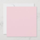 Invitation Blush Dusty Rose Fleurs sauvages Jardin Boho Maria (Dos)