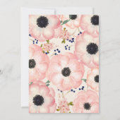 Invitation Blush Floral Frame Bridal Shower (Dos)