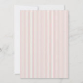 Invitation Blush Gingham Christmas (Dos)