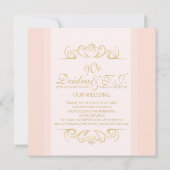 Invitation Blush Gold (Dos)