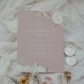 Invitation Blush & Ivory Floral Dusty Pink
