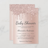 Blush Pink - Baby shower de la Rose Gold Girl