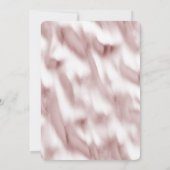 Invitation Blush Pink Glam 16e anniversaire (Dos)