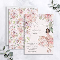 Blush Pink or Floral Quinceañera 15e anniversaire