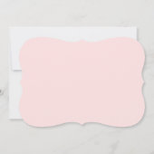 Invitation Blush Pink Simple Calligraphie Bridesmaid Proposit (Dos)