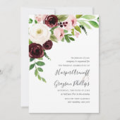 Invitation Blush Romance (Devant)